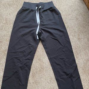 Figs high waisted black bottoms XS